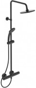 Душевая система Ideal Standard Idealrain Ceratherm T25 Black A7545XG с термостатом Душевая система Ideal Standard Idealrain Ceratherm T25 Black A7545XG с термостатом