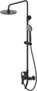 Душевая система Bravat Rhein F6429564BW-A-ENG черный Душевая система Bravat Rhein F6429564BW-A-ENG черный