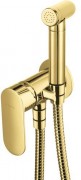Смеситель для биде скрытого монтажа с гигиеническим душем Deante Alpinia BGA_Z34M золото