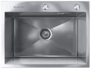 Мойка кухонная Ulgran Steel 600х450 брашированная сталь Мойка кухонная Ulgran Steel 600х450 брашированная сталь