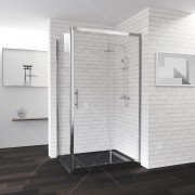 Душевой уголок RGW Passage PA-145 80x100 стекла прозрачные, профиль хром Душевой уголок RGW Passage PA-145 80x100 стекла прозрачные, профиль хром