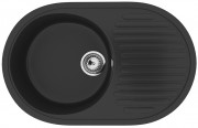 Мойка кухонная Ulgran U-107-344 ультра-черный Мойка кухонная Ulgran U-107-344 ультра-черный