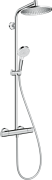 Душевые системы Hansgrohe Crometta S 240 1jet Showerpipe 27267000 Душевые системы Hansgrohe Crometta S 240 1jet Showerpipe 27267000