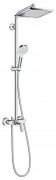 Душевые системы Hansgrohe Crometta E 240 1jet Showerpipe 27284000 Душевые системы Hansgrohe Crometta E 240 1jet Showerpipe 27284000