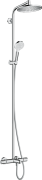 Душевые системы Hansgrohe Crometta S 240 Showerpipe 27320000 Душевые системы Hansgrohe Crometta S 240 Showerpipe 27320000