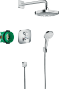 Душевая система скрытого монтажа Hansgrohe Croma Select S 27295000 Душевая система скрытого монтажа Hansgrohe Croma Select S 27295000