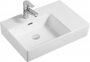 Умывальник подвесной Aquaceramika VEGA AC5031L 60x42 белый Умывальник подвесной Aquaceramika VEGA AC5031L 60x42 белый