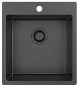 Мойка кухонная ZorG ZRN 5045 Premium PVD Gunblack Мойка кухонная ZorG ZRN 5045 Premium PVD Gunblack