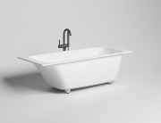 Ванна из искусственного камня Salini Orlanda S-Stone 180x80