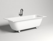 Ванна из искусственного камня Salini Orlanda Axis Kit S-Stone 180x80