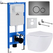 Комплект инсталляции Roxen StounFix Slim 624013 клавиша оружейная сталь Комплект инсталляции Roxen StounFix Slim 624013 клавиша оружейная сталь