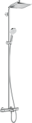 Душевая система Hansgrohe Crometta E 240 1jet Showerpipe 27298000 Душевая система Hansgrohe Crometta E 240 1jet Showerpipe 27298000