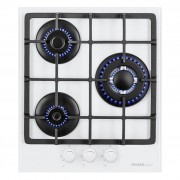 Газовая варочная панель HOMSair HGG433TGCWH Газовая варочная панель HOMSair HGG433TGCWH