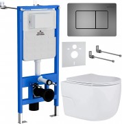 Комплект инсталляции Roxen StounFix Slim 618703 клавиша оружейная сталь Комплект инсталляции Roxen StounFix Slim 618703 клавиша оружейная сталь