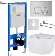 Комплект инсталляции Roxen StounFix Slim 516917 6 в 1 клавиша хром Комплект инсталляции Roxen StounFix Slim 516917 6 в 1 клавиша хром