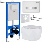 Комплект инсталляции Roxen StounFix Slim 636623 белый Комплект инсталляции Roxen StounFix Slim 636623 белый