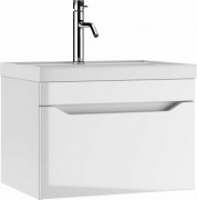 Тумба под умывальник подвесная Айсберг Ева В1 Como 60 белый Тумба под умывальник подвесная Айсберг Ева В1 Como 60 белый