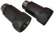 Американка прямая Fincopper 3/4" x 1/2" г/ш черный (пара) Американка прямая Fincopper 3/4" x 1/2" г/ш черный (пара)