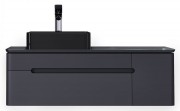 Тумба под умывальник Jorno Shine 120 антрацит Тумба под умывальник Jorno Shine 120 антрацит