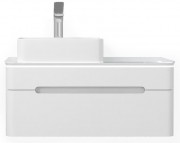 Тумба под умывальник Jorno Shine 90 белая Тумба под умывальник Jorno Shine 90 белая