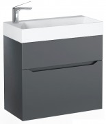 Тумба под умывальник Raval Brik 65 антрацит Тумба под умывальник Raval Brik 65 антрацит