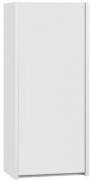 Шкаф-полупенал Акватон Сканди белый матовый / белый глянец