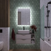 Зеркало Benetto Орвието 60x80 с LED-подсветкой Зеркало Benetto Орвието 60x80 с LED-подсветкой