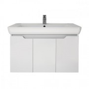 Тумбы под умывальник Dreja Q (D) 80 99.1003 белый глянец