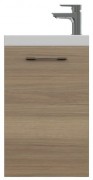 Тумба под умывальник Cersanit Lara 40 / 63420 орех