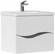 Тумба подвесная под умывальник Volna Grey 80.2Y белый глянец Тумба подвесная под умывальник Volna Grey 80.2Y белый глянец