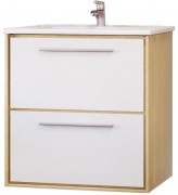 Тумба под умывальник Raval Frame 60 белый/дуб сонома Тумба под умывальник Raval Frame 60 белый/дуб сонома