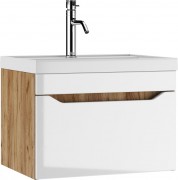 Тумба под умывальник подвесная Айсберг Ева В1 Bazis 60 DA5906T Тумба под умывальник подвесная Айсберг Ева В1 Bazis 60 DA5906T