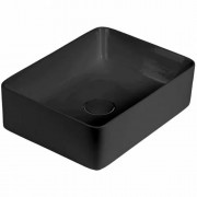 Умывальник накладной UPTREND ROMA TR41313-U18 40x30 черный Умывальник накладной UPTREND ROMA TR41313-U18 40x30 черный