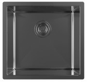 Мойка кухонная ZorG ZRN 4545 Premium PVD Gunblack Мойка кухонная ZorG ZRN 4545 Premium PVD Gunblack
