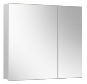 Шкаф подвесной зеркальный Белюкс Триумф ВШ 80 белый глянцевый (1)