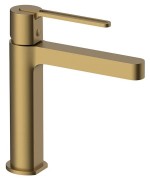 Смеситель для умывальника Vincea Rondo VBF-1R1BG Смеситель для умывальника Vincea Rondo VBF-1R1BG