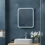 Зеркало КОНТИНЕНТ Bruno LED 50x60 холодная подсветка Зеркало КОНТИНЕНТ Bruno LED 50x60 холодная подсветка