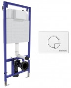 Инсталляция для унитаза Berges Novum R1 с белой кнопкой 040221 Инсталляция для унитаза Berges Novum R1 с белой кнопкой 040221