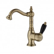 Смеситель для умывальника Caprigo Adria-uno Black Edition 02B-524-VOT Смеситель для умывальника Caprigo Adria-uno Black Edition 02B-524-VOT