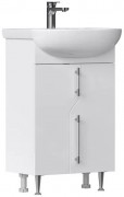 Тумба Volna Bruno 50.2D с умывальником Рива 50