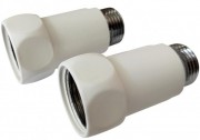Американка прямая Fincopper 3/4" x 1/2" г/ш белый (пара) Американка прямая Fincopper 3/4" x 1/2" г/ш белый (пара)