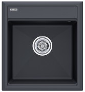 Мойка кухонная Paulmark Stepia-460 PM114651-AN 46х51 антрацит Мойка кухонная Paulmark Stepia-460 PM114651-AN 46х51 антрацит