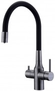 Смеситель для кухни Paulmark Salix Sa213419-GM Смеситель для кухни Paulmark Salix Sa213419-GM