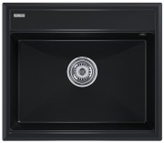 Мойка кухонная Paulmark Stepia-590 PM115951-BLM 59х51 черный металлик