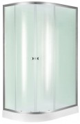 Душевой уголок Saniteco SN-120R 120x80 правый с поддоном