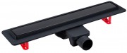 Трап для душа Berges Optim Line Black 500 с горизонтальным выпуском 095505 Трап для душа Berges Optim Line Black 500 с горизонтальным выпуском 095505