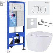 Комплект инсталляции с унитазом Roxen StounFix Dual Fresh 533395 Комплект инсталляции с унитазом Roxen StounFix Dual Fresh 533395