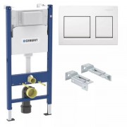 Комплект инсталляции для унитаза Geberit Alpha 458.233.00.2 с кнопкой Geberit Alpha 35 белая 115.045.11.3 Комплект инсталляции для унитаза Geberit Alpha 458.233.00.2 с кнопкой Geberit Alpha 35 белая 115.045.11.3