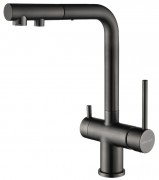 Смеситель для кухни Paulmark Serpentine Se213222-GM Смеситель для кухни Paulmark Serpentine Se213222-GM