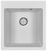 Мойка кухонная Paulmark Kante 45 PM104651-WH 46х51 белый Мойка кухонная Paulmark Kante 45 PM104651-WH 46х51 белый